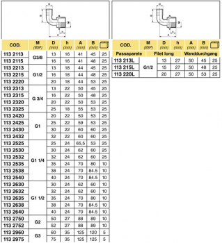 Preview: Arag Hose fitting 90° with 2" external thread