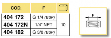 Preview: Arag Swivel Nozzle Holder double