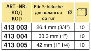 Preview: ARAG Fastening Clamp for nozzle holder on round pipe