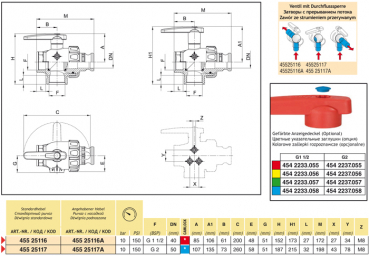 Preview: Arag 3-way Ball Valve with Camlock Adapter