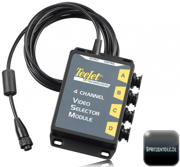 TeeJet Video-Selection-Module up to four cameras