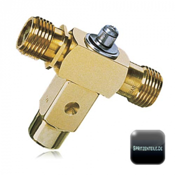 TeeJet Rollover valve with double outlet