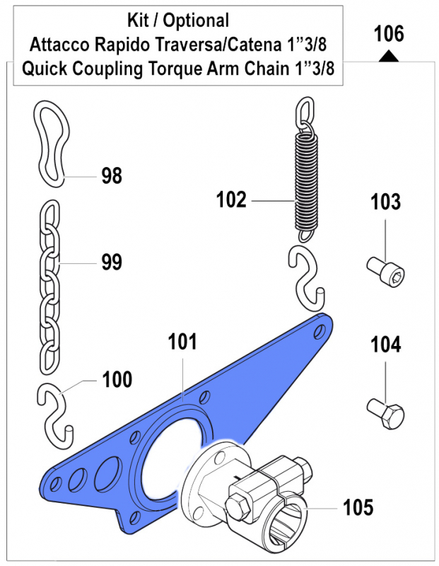 Quick Coupling 3221000300 for Comet Pumps APS 51-61-71