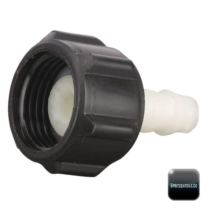 Birchmeier G½" union with plastic nut - illustration