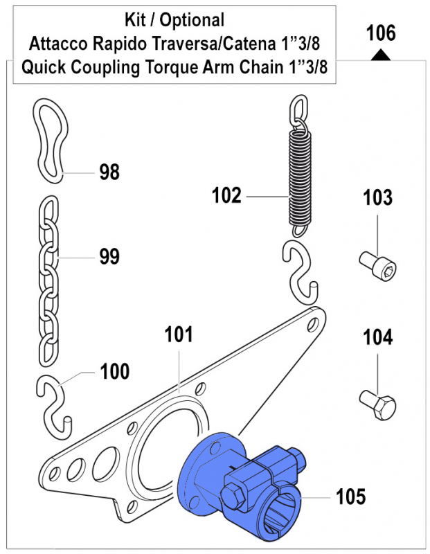 Quick Coupling 1407004600 for Comet Pumps APS 51-61-71
