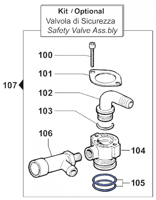 O-Ring 1210075100 für Comet Pumpen BP 241-281 K