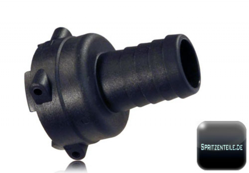 Arag Pull over spout with hose connection straight