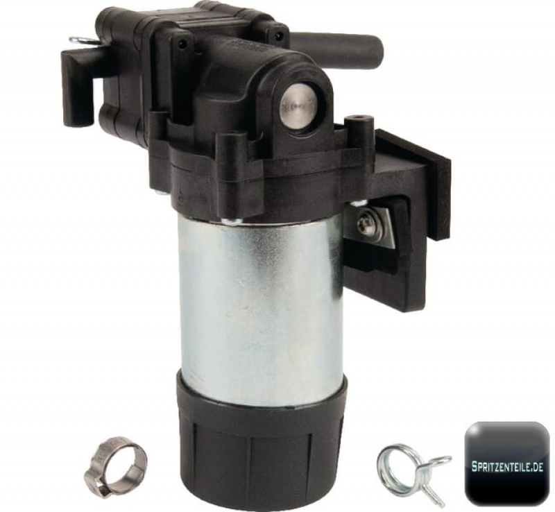 Pump and motor - illustration