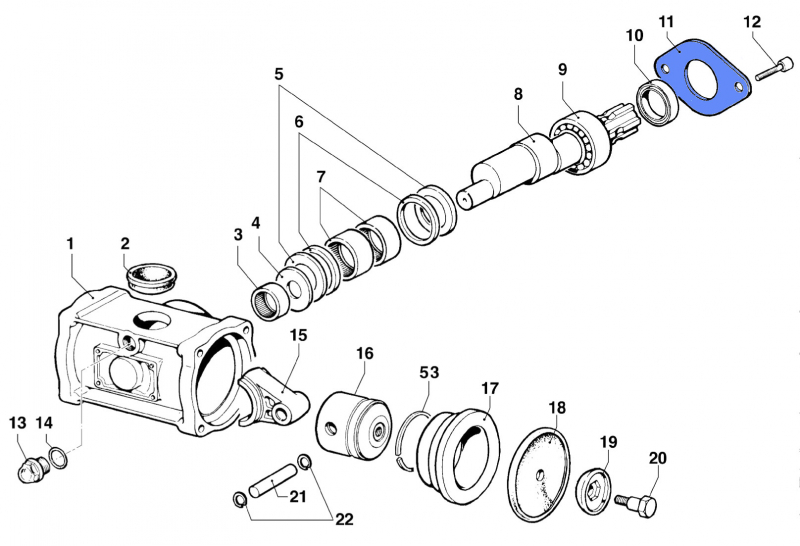 Comet Flange for BP 60 K