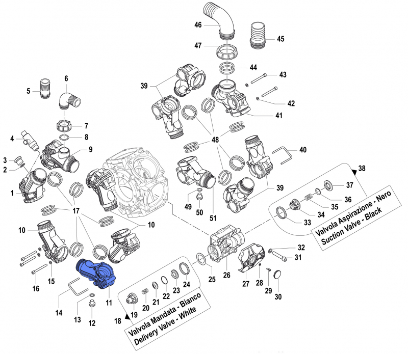 Comet Delivery Elbow Tail for BPS 300