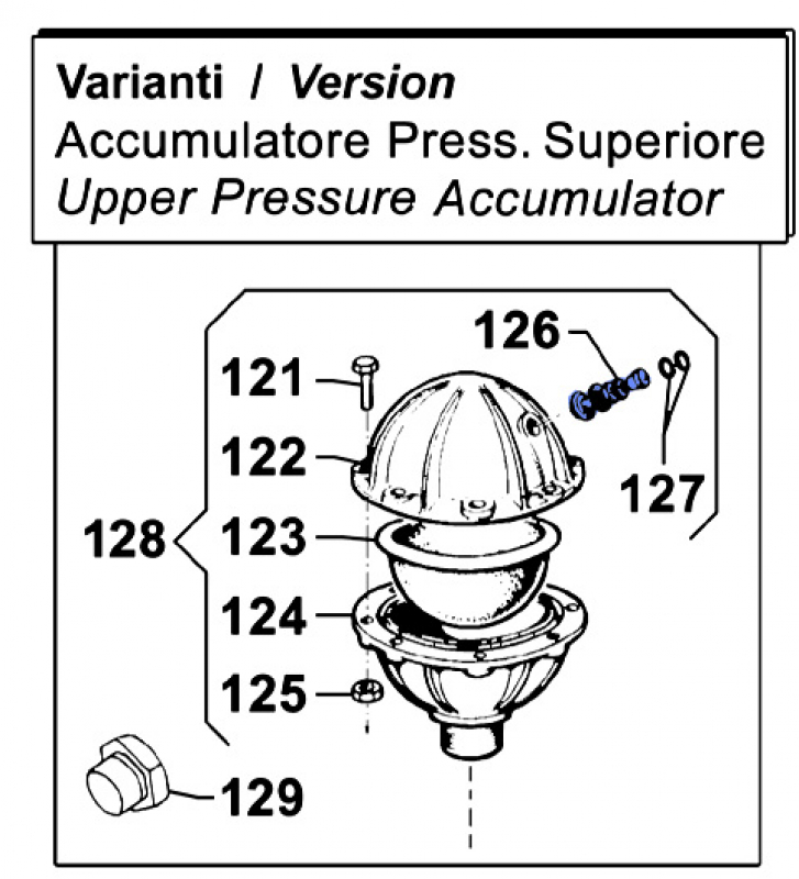 Luftventil 3610000300 für Comet Pumpen  IDS 1501-1701-2001