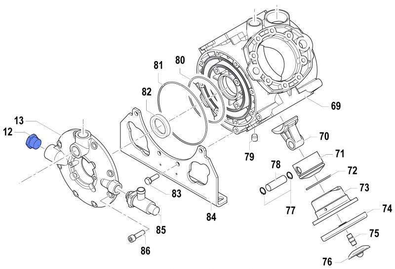 Stopfen 3202011500 für Comet Pumpe APS 145