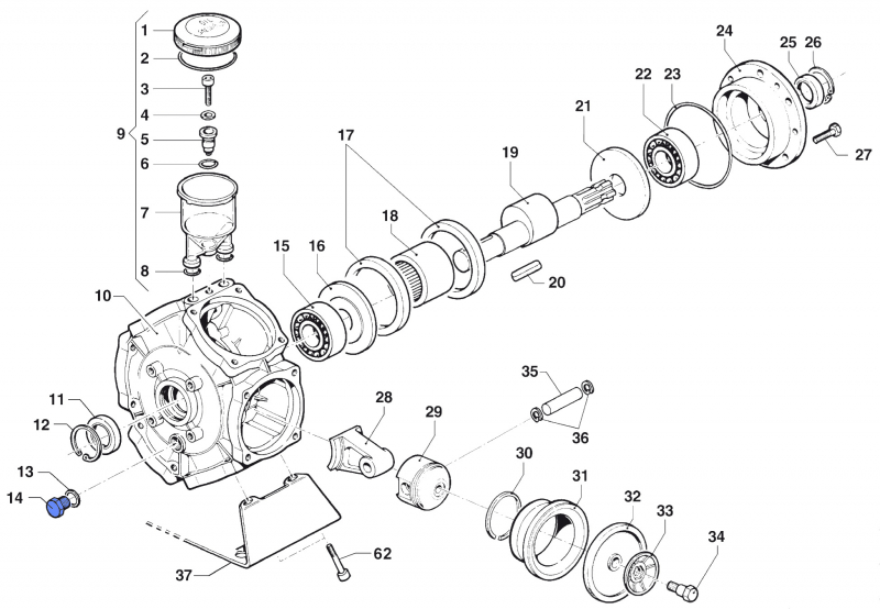 Stopfen 3200000100 für Comet Pumpe BP 241-281 K