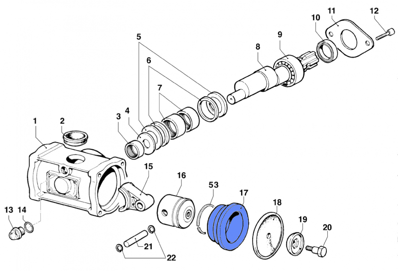 Comet Kolbenhülse für BP 60 K