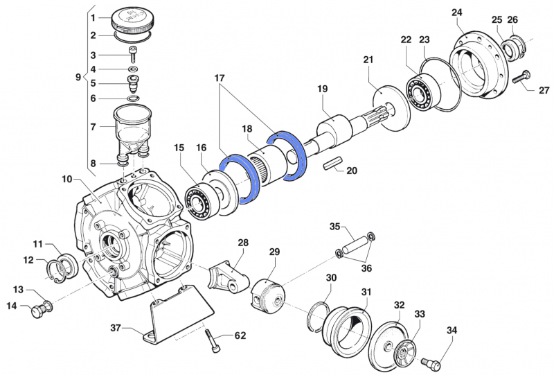 Connecting Rod Ring 0010000300 for Comet BP 205 K