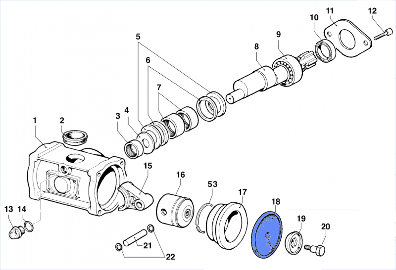 Diaphragm 1800003200 Viton BP 60 K pumps