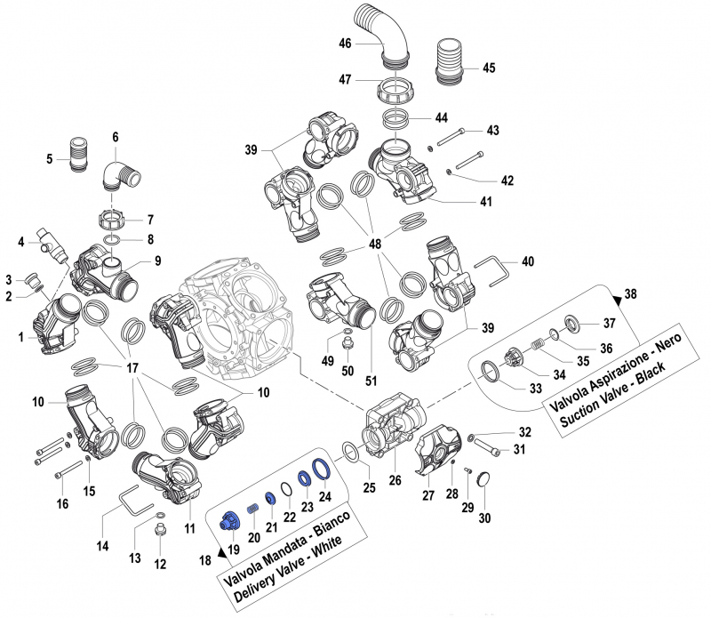 Comet Delivery Valve Kit for BPS 300