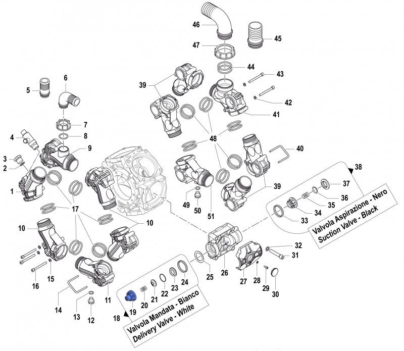 Comet Delivery Valve Cage for BPS 300