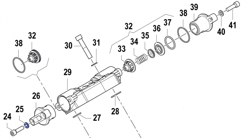 Washer 2811009800 for Comet Pump APS 145