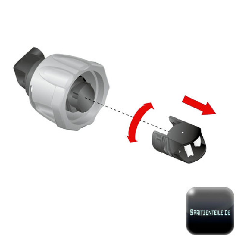 WOLF Paddle flow meter T7 F fork from Arag