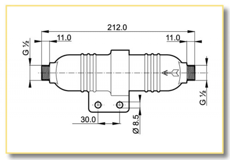Arag Filtereinsatz für Torpedofilter