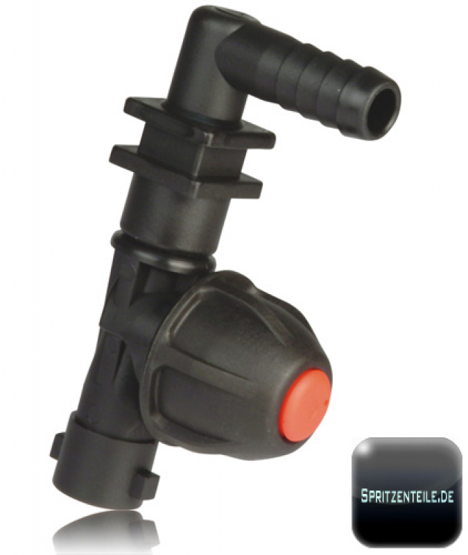 Arag facile nozzle holder with hose connection