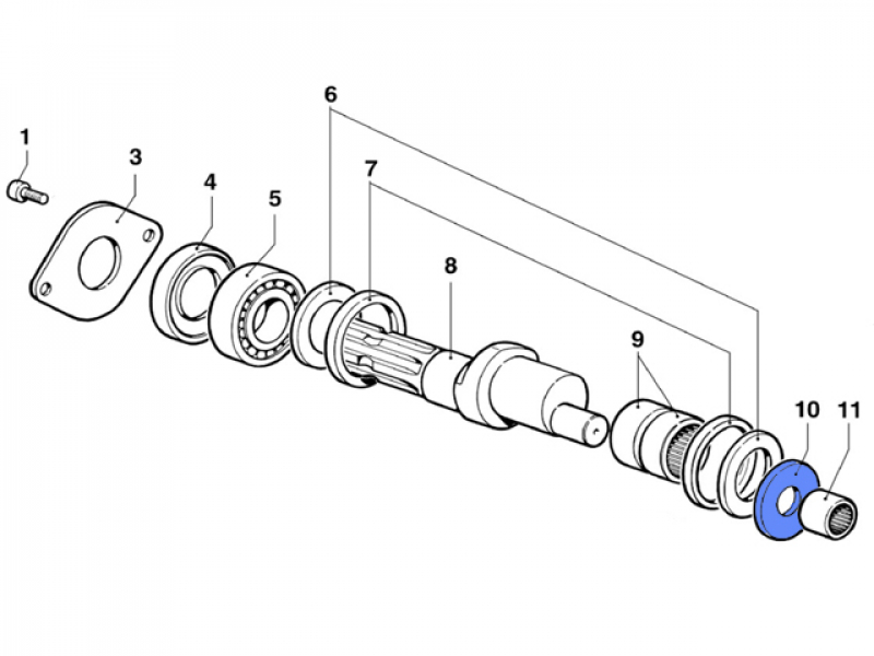 Connection Rod Washer 28130024