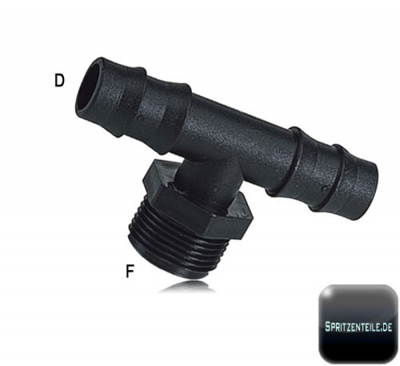 Arag Hose fitting T-connection with thread 1