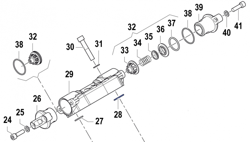 O-Ring 1210014500 für Comet Pumpe APS 145