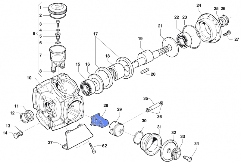 Connecting Rod Assembly 0205006700 Comet BP 205 K