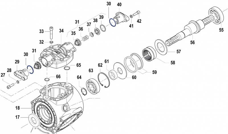 O-Ring 1210038500 for Comet Pumps APS 101-121