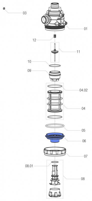 Arag Filter Bowl 3132400020 series 313