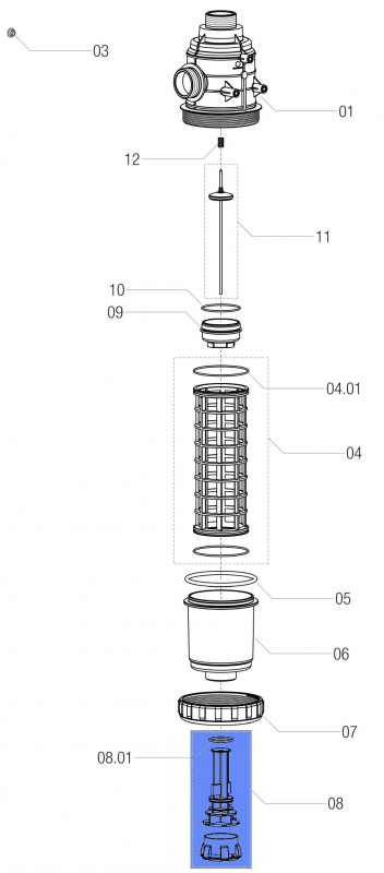 Arag Filter Valve 3162400060 for Serie 317