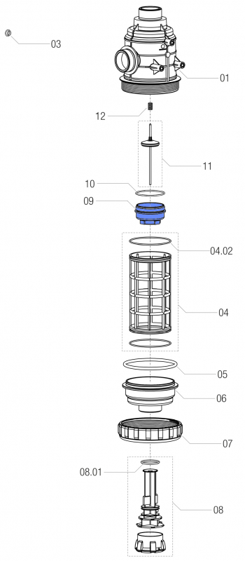 Arag Valve Body 3162400070 for Serie 316