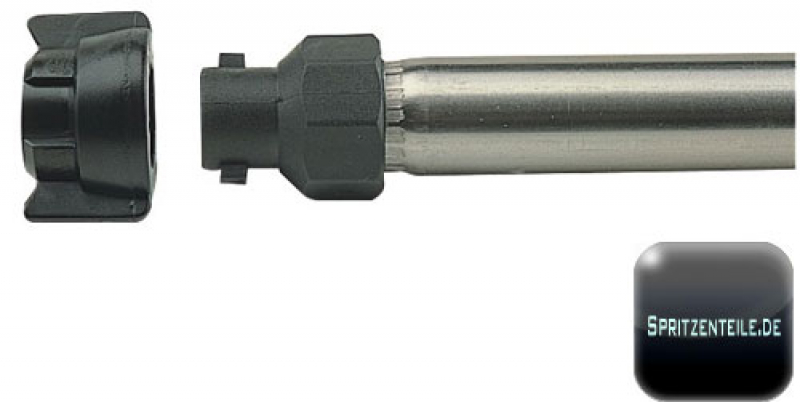 Quick release fastener for a leverage ending