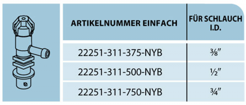 Quick TeeJet Single Nozzle Body QJ311