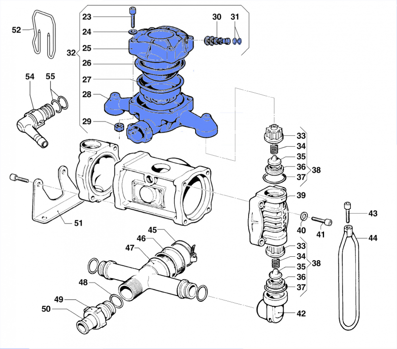 Pressure Accumulator Kit for Comet BP 60 K Pumps