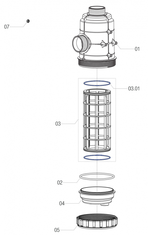 Arag O-Ring for Filter Insert series 319