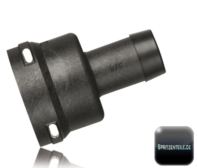 TeeJet Quick Connect straight hose barb