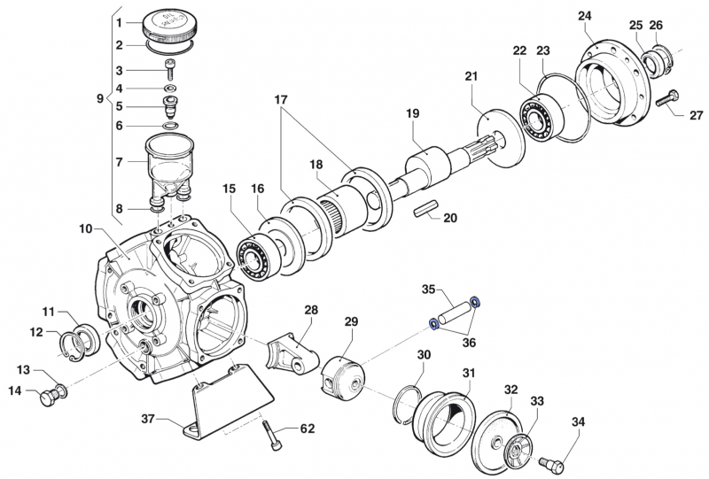 Inner Seeger 3020000100 for Comet BP 205 K