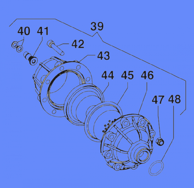 Druckspeicher 1225002600 für Comet Pumpe IDS 1501-1701-2001