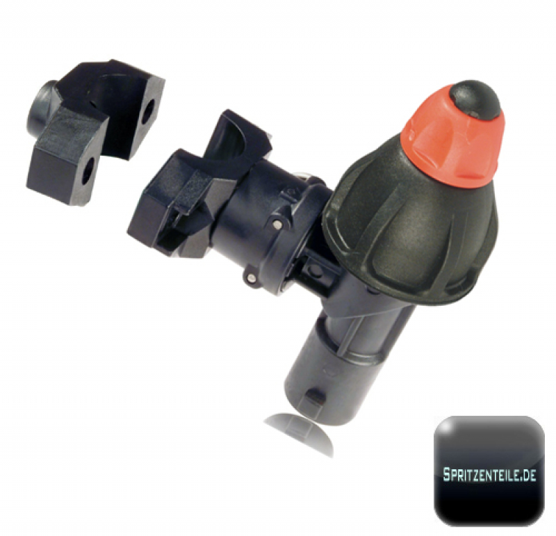 Arag diaphragm nozzle holder rotatable with stopcock