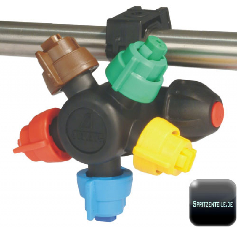 Arag Nozzle Holder fivefold with hinge clamp