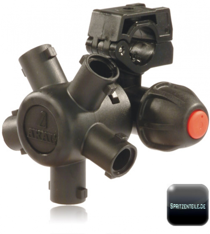 Arag Nozzle Holder fivefold with hinge clamp