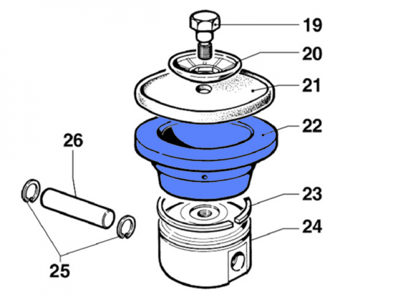 Piston sleeve 04000088