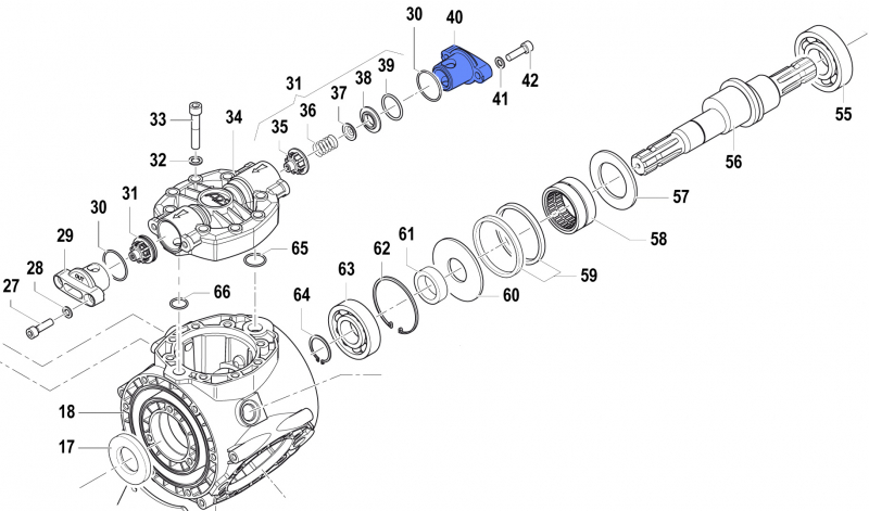 Plug 3202021900 for Comet Pumps APS 101-121