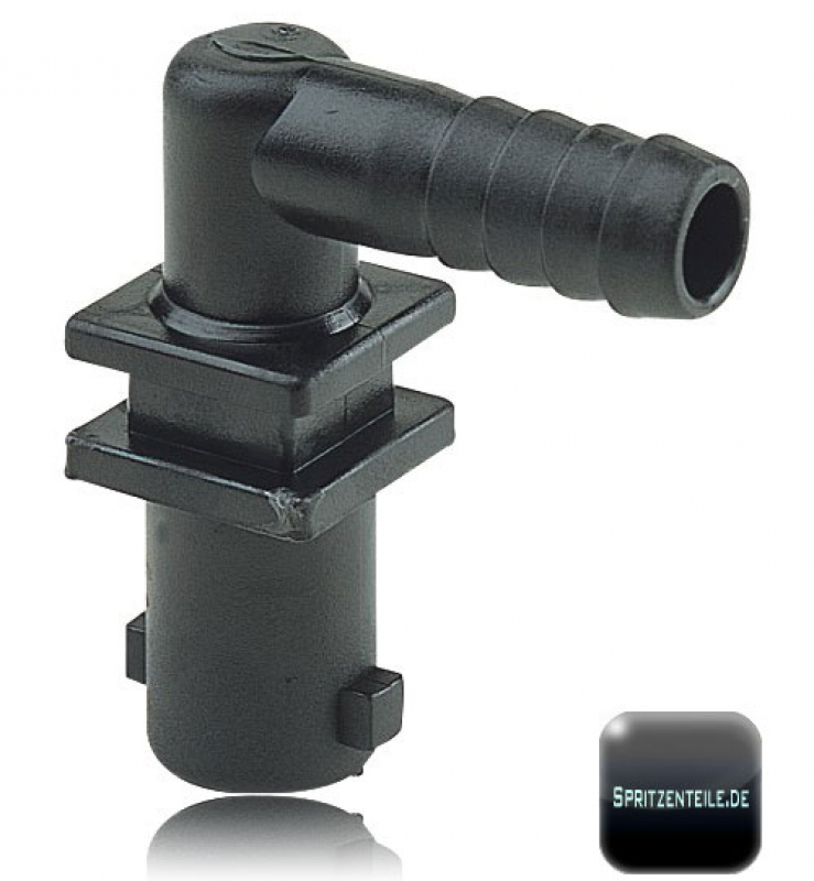 Arag facile nozzle holder with a facile hose connection