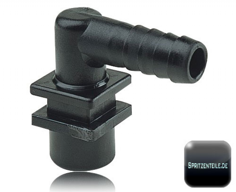 Arag facile nozzle holder with a facile hose connection