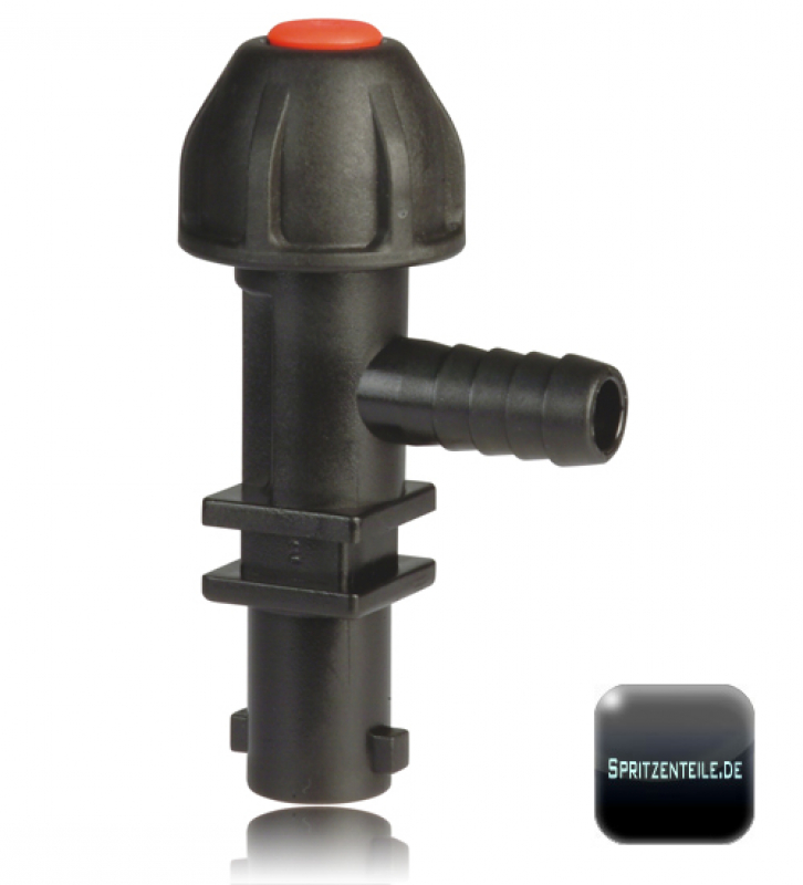 Arag facile nozzle holder with a single hose connection