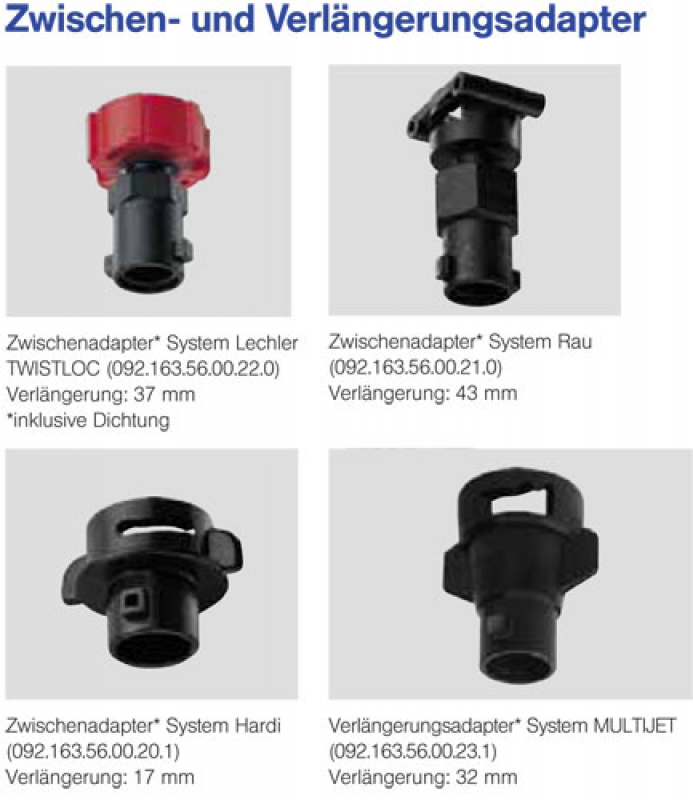 Lechler liquid fertilzer Nozzle FD 130° - Nozzle sets as benefit packages